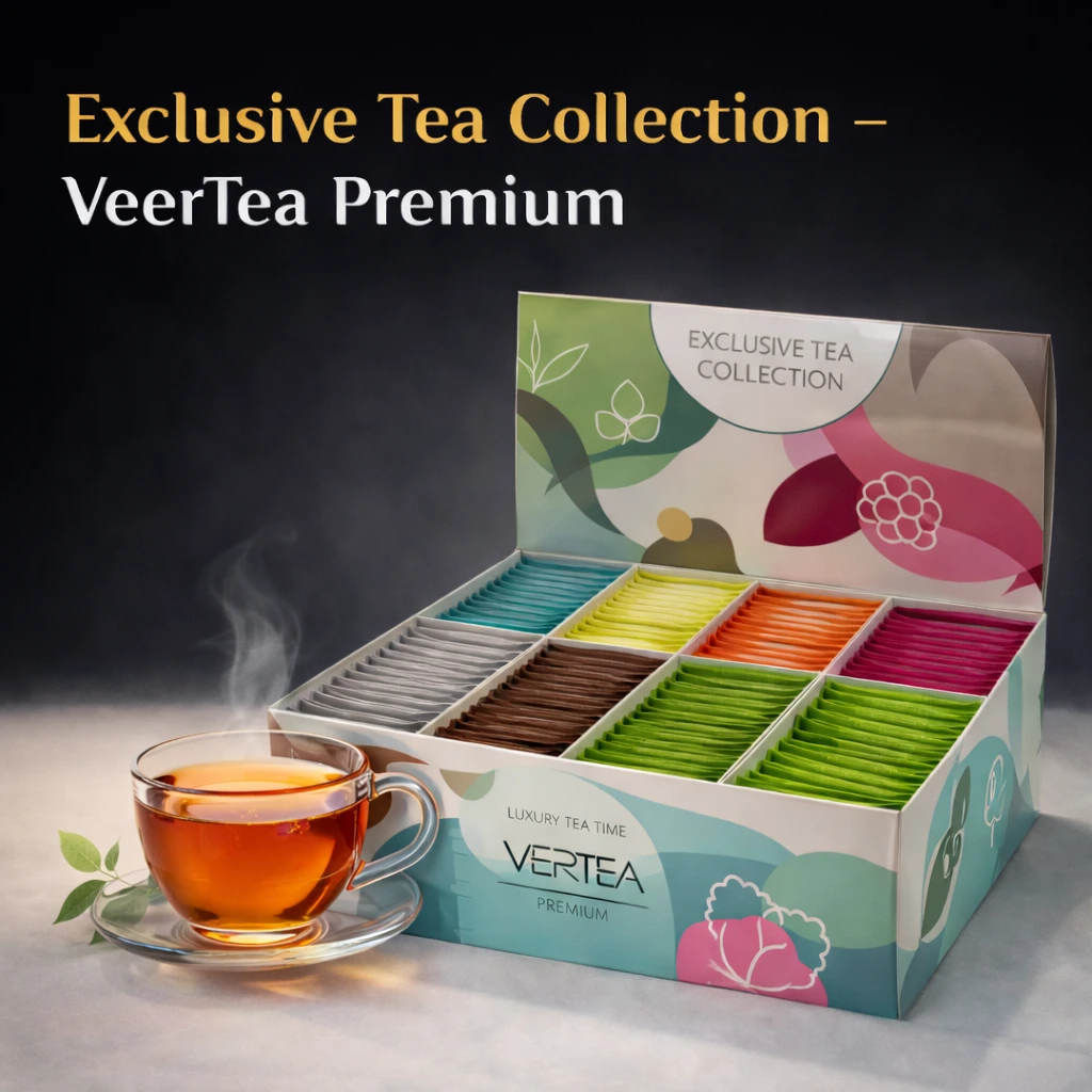 Veertea 8 smaków 200 saszetek jasno zielony